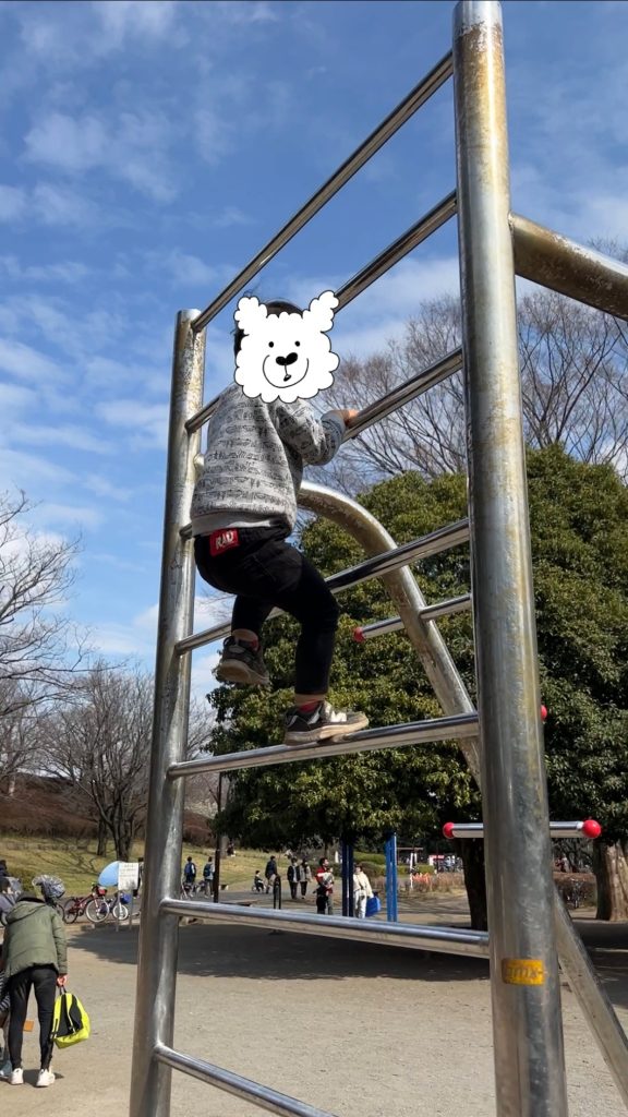 小金井公園　3歳児　遊具